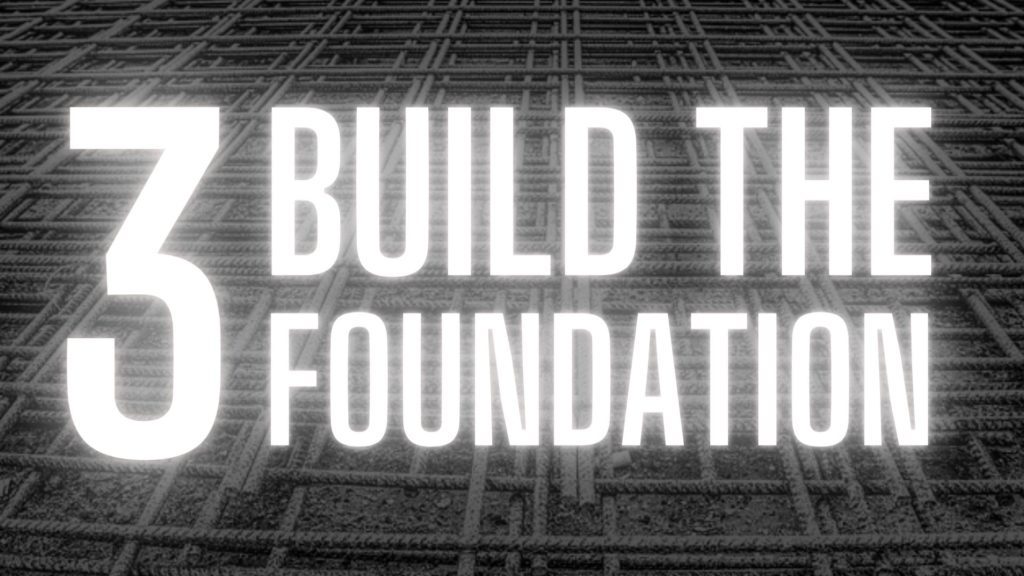 build the foundation for mlm graphic